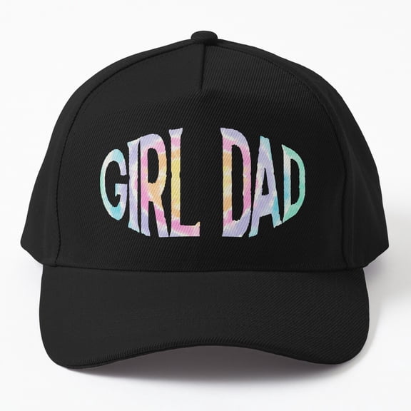 Jahat Dad Day Girl Dad Tie Dye Proud Father Of Girl Daddy Father'S Day Cap, Hats For Men, Gift For Him