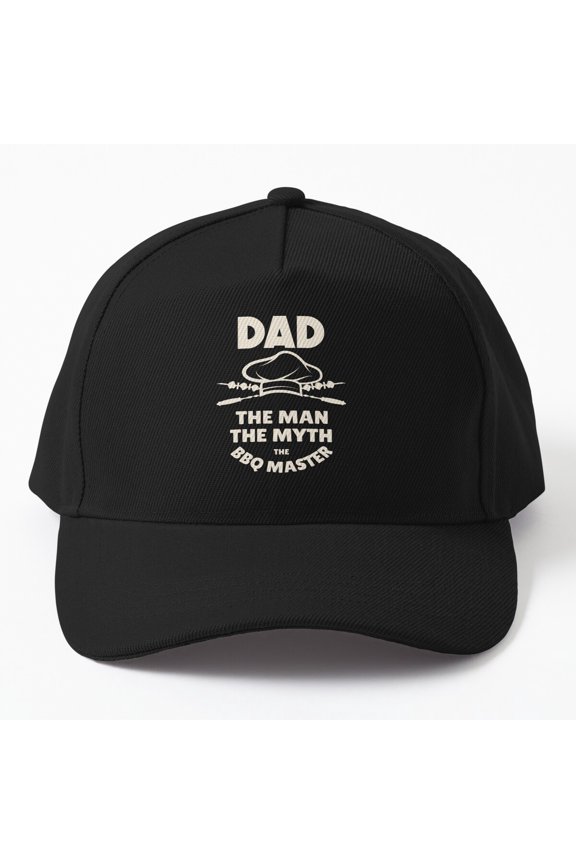 Dad, The Man, The Myth, The Bbq Master Cap, Hats For Men, Gift For Him