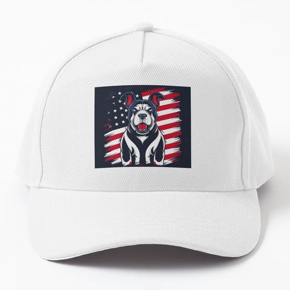 Jahat Dog American Independence Day 4Th Of July Cap Baseball Cap, Hats For Men, Gift For Him