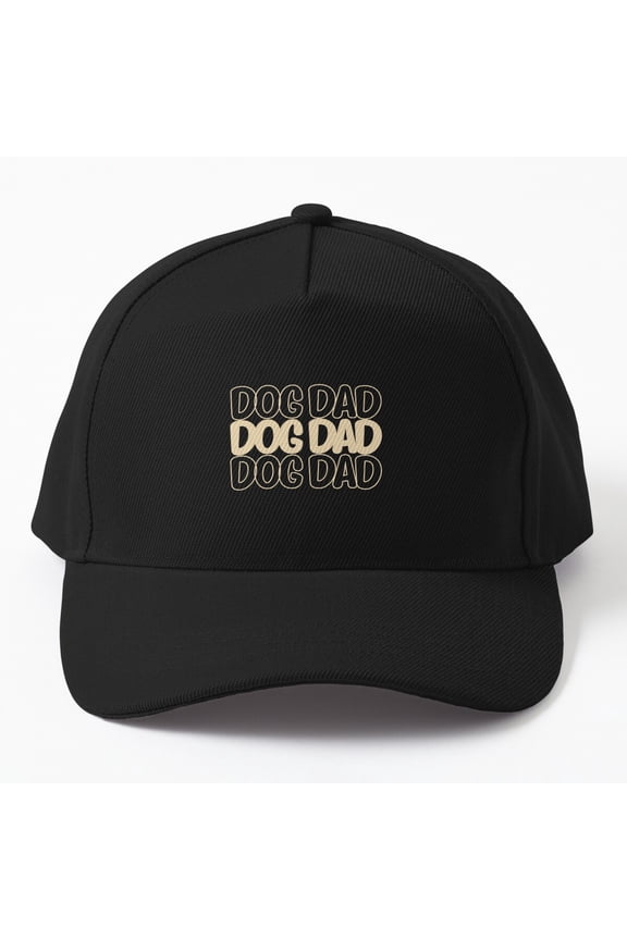 Dog Dad Design, Great Gift For Father'S Day Dog Lovers! Cap, Hats For Men, Gift For Him