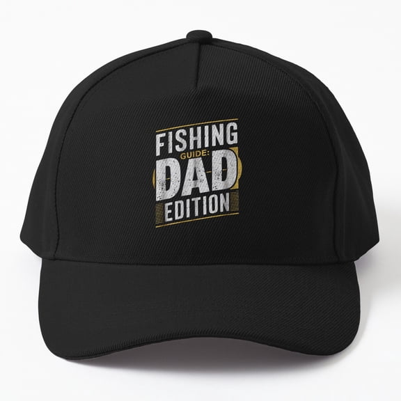Jahat Father'S Day Fishing Guide: Dad Edition Cap, Hats For Men, Gift For Him