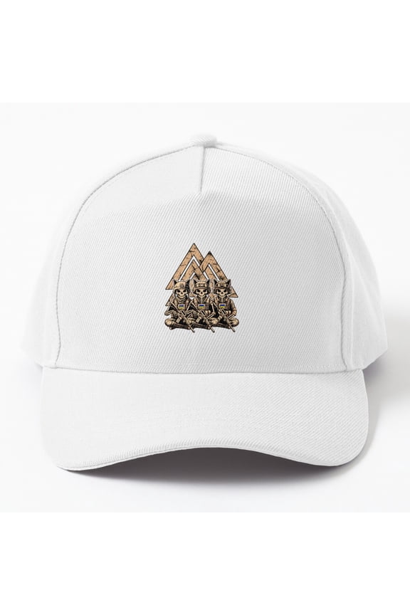 Ghost Cats Of Valknut Cap Hats For Men, Gift For Him