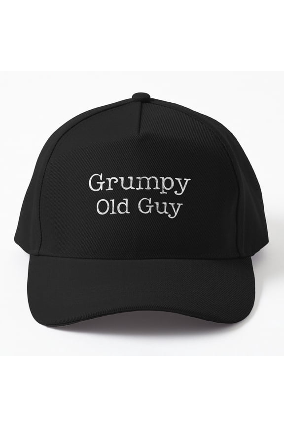 Grumpy Old Guy Cap, Hats For Men, Gift For Him