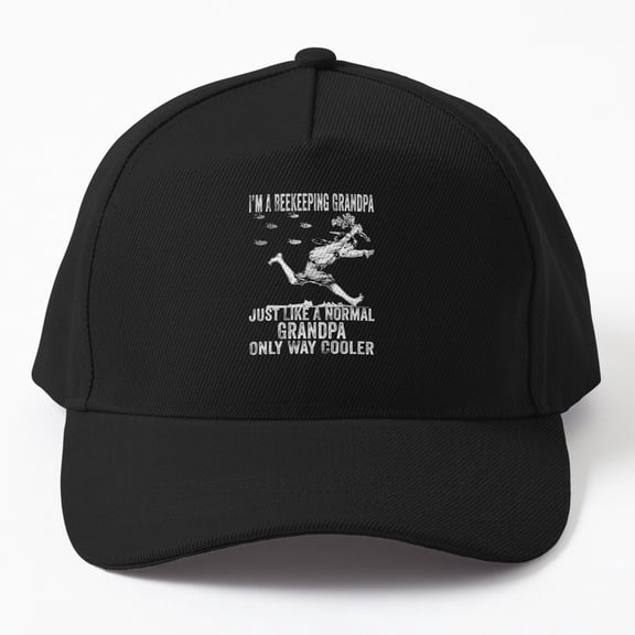 Jahat I’M A Beekeeping Grandpa Just Like A Normal Grandpa Only Way Cooler Cap, Hats For Men, Gift For Him