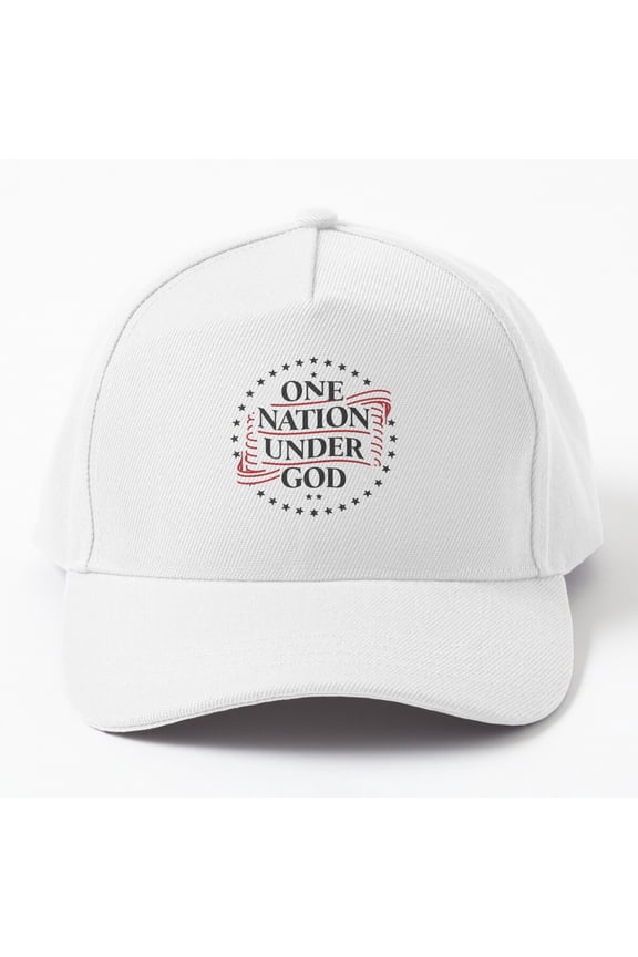 One Nation Under God, Independence Day, United State Cap Baseball Cap, Hats For Men, Gift For Him