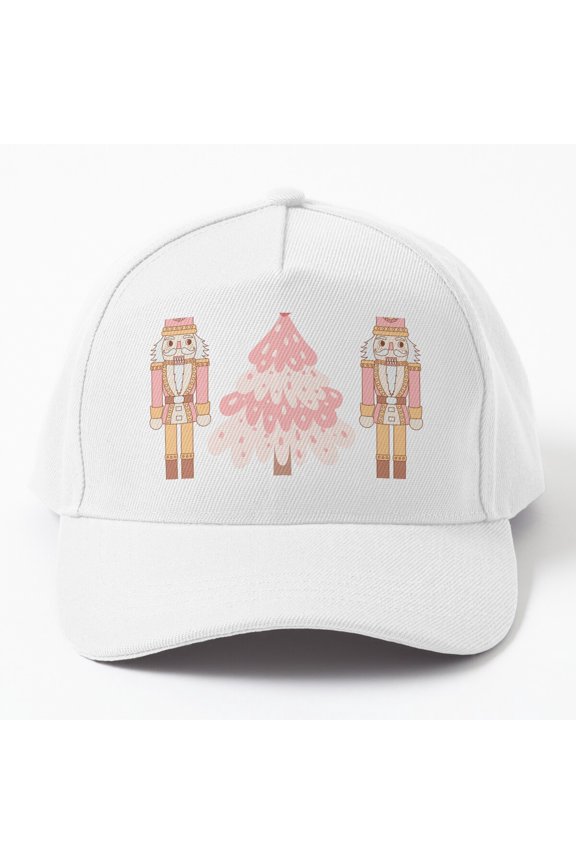 Pink Nutcrackers With Candy Tree Cap Hats For Men, Gift For Him