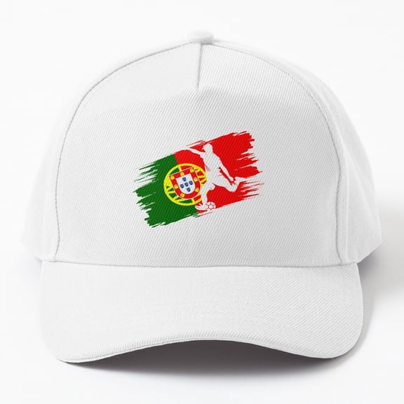 Jahat Portugal Flag Football Soccer Fan Jersey Cap Baseball Cap, Hats For Men, Gift For Him