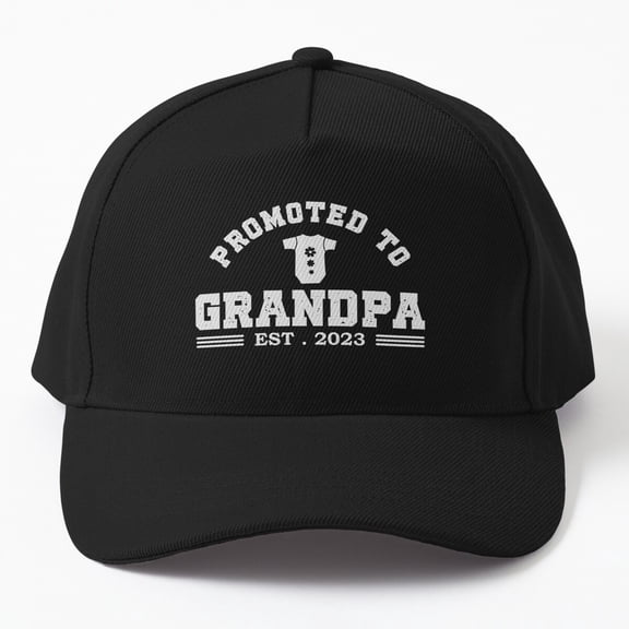 Jahat Promoted To Grandpa 2023 Cap, Hats For Men, Gift For Him