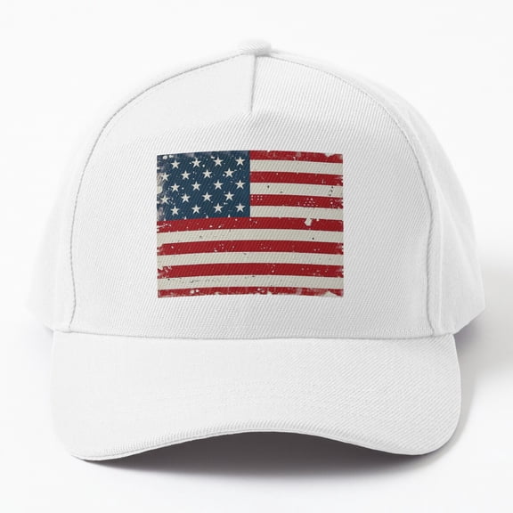 Jahat Retro Vintage Party In The Usa Happy Birthday America 4Th Of July Independence Day 1776 Usa Birthday Cake Cap Baseball Cap, Hats For Men, Gift For Him