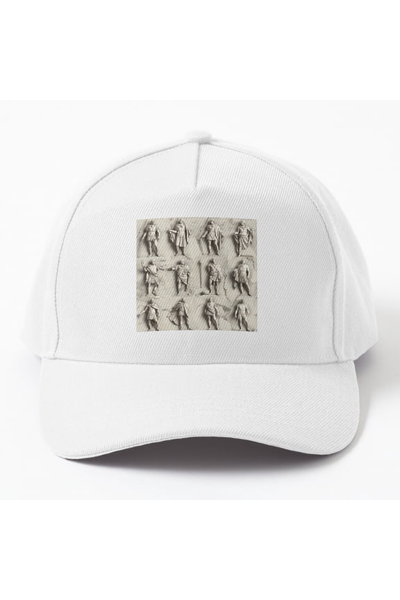 Roman Figurine Statues Cap Hats For Men, Gift For Him