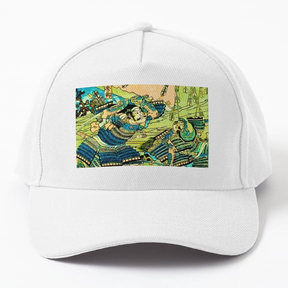 Jahat Samurai Combat Ukiyo Cap Hats For Men, Gift For Him