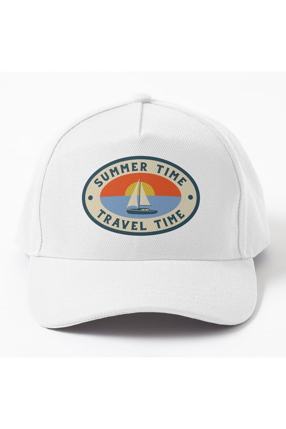 Summer Time Travel Time Cap Hats For Men, Gift For Him