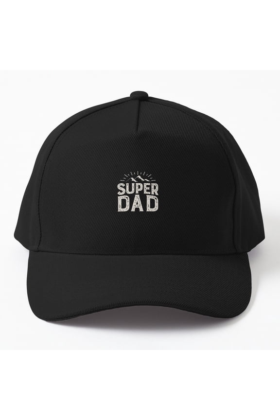 Super Dad, I Love My Dad, Father Cap, Hats For Men, Gift For Him