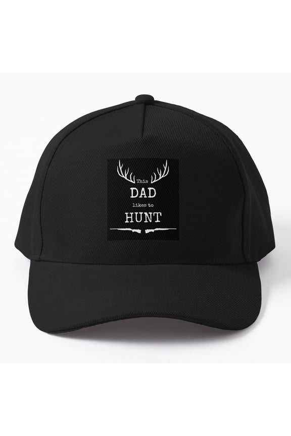 This Dad Likes To Hunt Cap, Hats For Men, Gift For Him