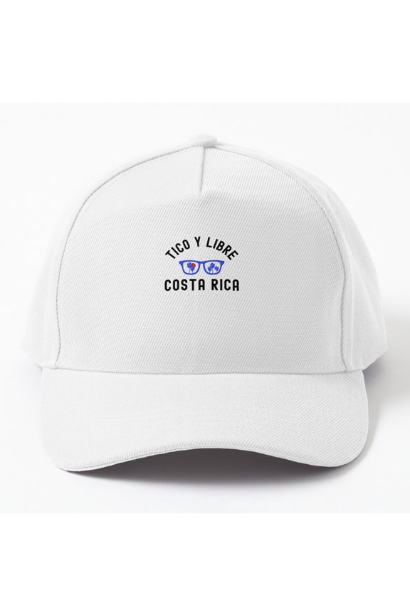 Tico Y Libre Costa Rica Independence Day Cap Baseball Cap, Hats For Men, Gift For Him