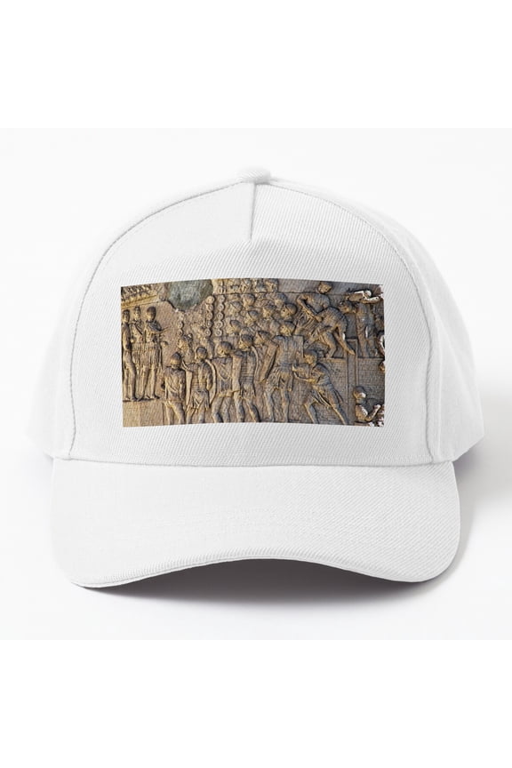 Trajan Column Detail Trajan Speaks To The Legionnaires, Rome, Italy Cap Hats For Men, Gift For Him