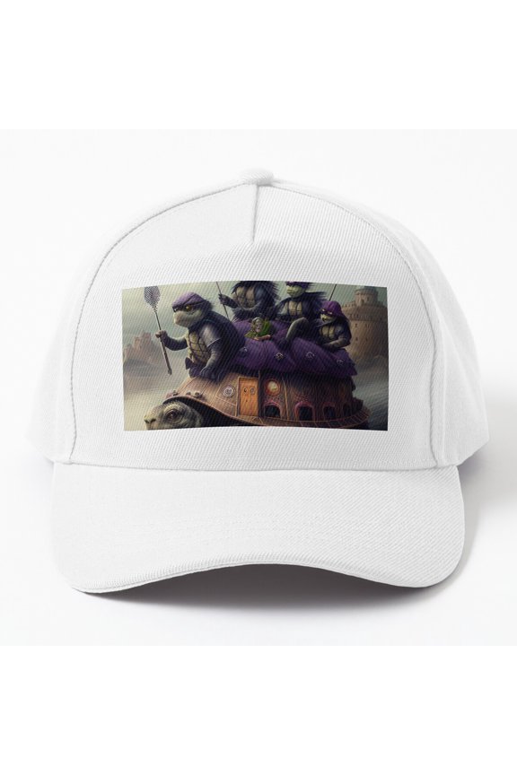 Turtles Going Into Battle #1 Cap Hats For Men, Gift For Him