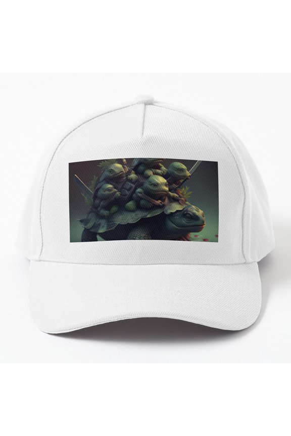 Turtles Going Into Battle #2 Cap Hats For Men, Gift For Him