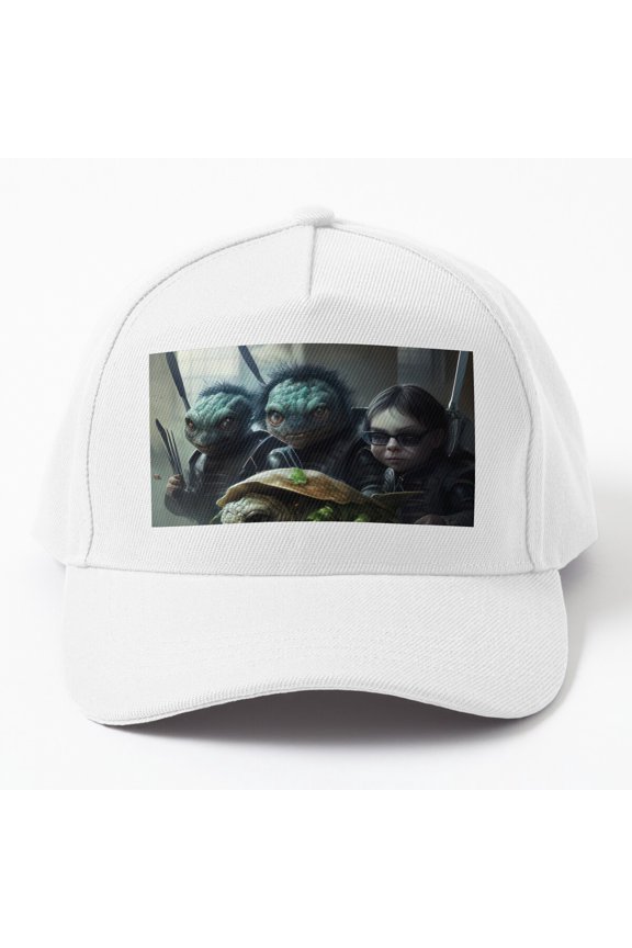 Turtles Going Into Battle #3 Cap Hats For Men, Gift For Him