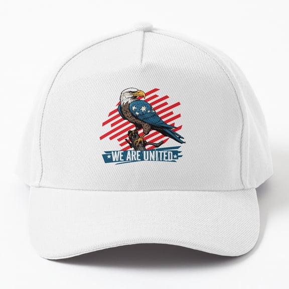 Jahat United States Eagle : “We Are United” Cap Hats For Men, Gift For Him
