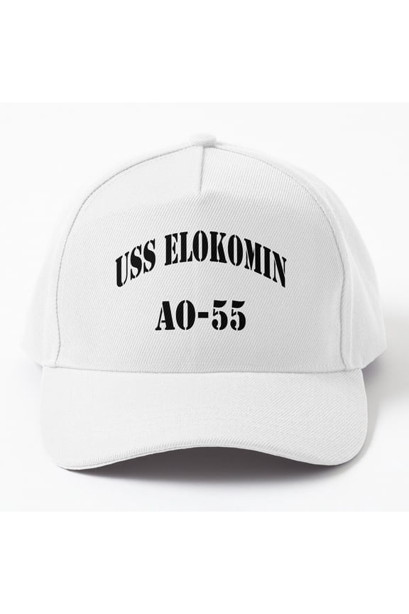 Uss Elokomin (Ao-55) Store Cap Hats For Men, Gift For Him