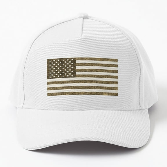 Jahat Vintage American Flag Sepia Cap Hats For Men, Gift For Him