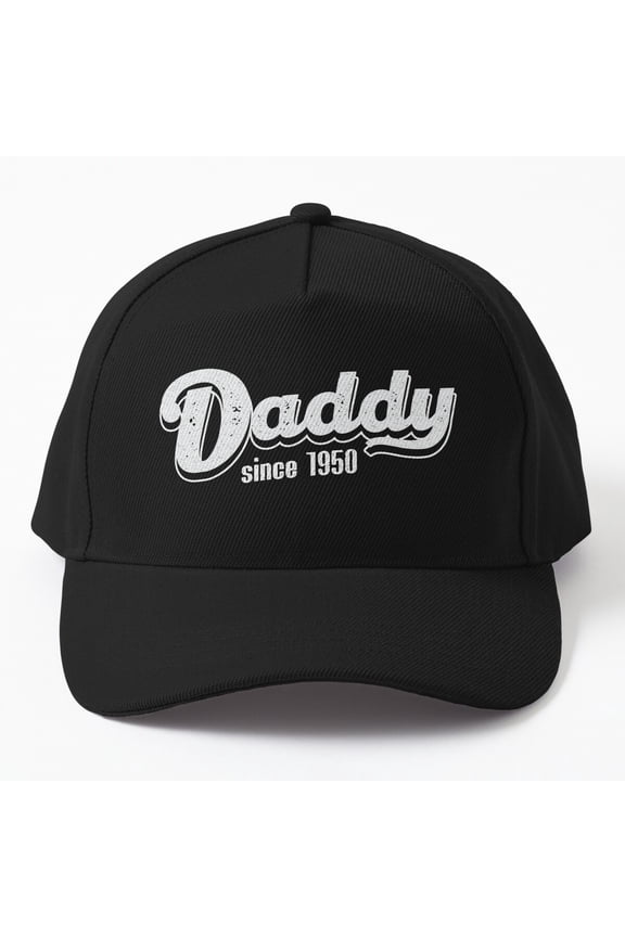 Vintage Daddy Since 1950 Cap, Hats For Men, Gift For Him