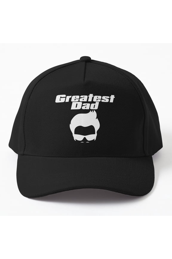 Worlds Greatest Dad Epic Moustache - Fathers Day And Dads Birthday Cap, Hats For Men, Gift For Him
