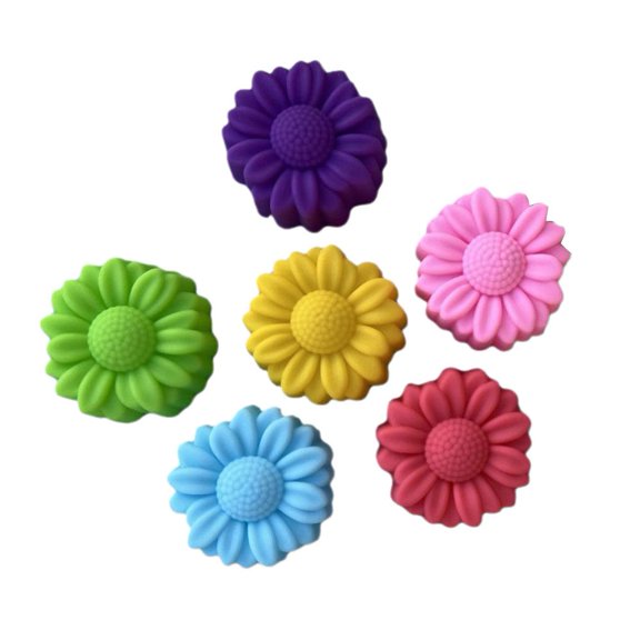 Jahhsay® 1x DIY Mould Flower Shape Silicone Candy Cake Flowers Soap Mold Ice Mold New E0 W3F6