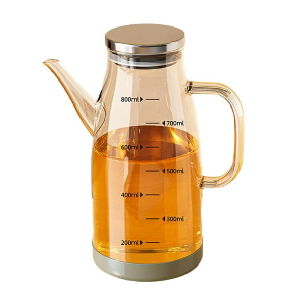 Jahhsay® 800/1000ml Olive Oil Dispenser Portable Glass Oil Bottle Kitchen Cooking Lot I7 C6R2