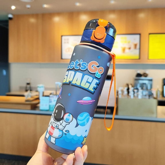 Jahhsay® Cartoon Spaceman Plastic Water Bottles New T4 F0C8