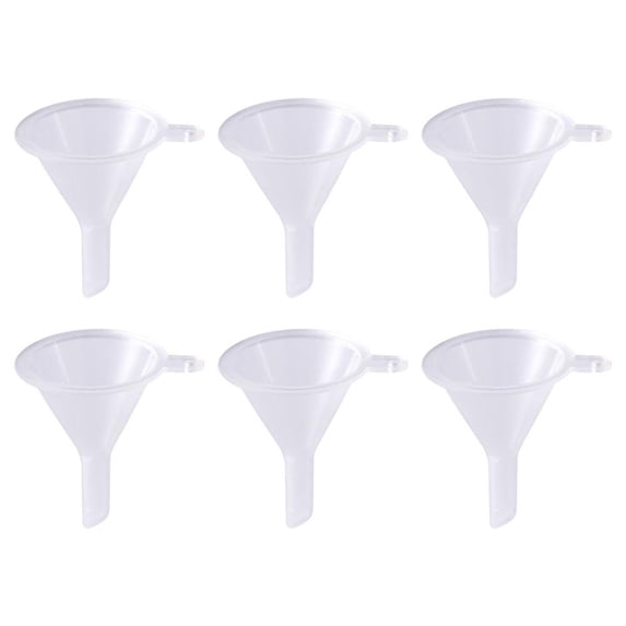 Jahhsay® Mini Reusable Funnel, Clear Plastic Funnel For Bottling Cosmetics, Liquids, Dispenser and funnel, Oil Cosmetic Filling, For G1U7