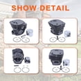 thumbnail image 1 of Big Bore 45Mm Cylinder Piston Kit For Husqvarna 353 351 350 346 346Xp 345 340 Chainsaw 503283208, 503 28 32 08, 503854401, 503854501, 503998601, 503 88 92 01, 503 86 96 01, 503 86 95 02, 1 of 6