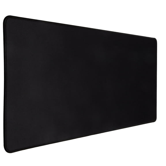 Jahosin Large Gaming Mouse Pad with Stitched Edges,[35.4x15.7In] Extended Mouse Pad with Non-Slip Natural Rubber Base for Gamer/Desktop/Office/Home 90x40 BlackJ