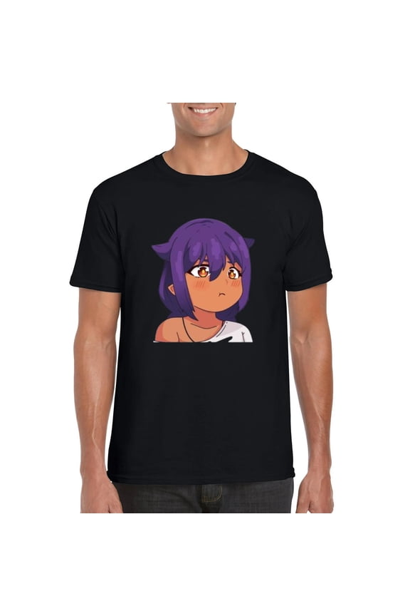 Jahy-sama Anime Pout T-shirt, Cute Fan Art Expression by Dokey4Artist, for men & women, up to size 5XL