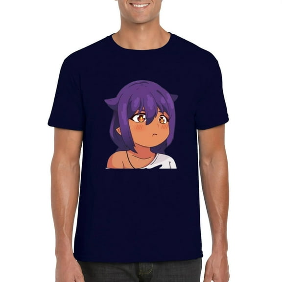 Jahy-sama Anime Pout T-shirt, Cute Fan Art Expression by Dokey4Artist, for men & women, up to size 5XL