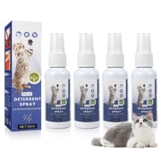 Jahy2Tech Cat Repellent Spray Bitter Deterrent 4 Pack Behavior Training Aid Keeps Cats Away Safely Deter Cats From Unwanted Areas