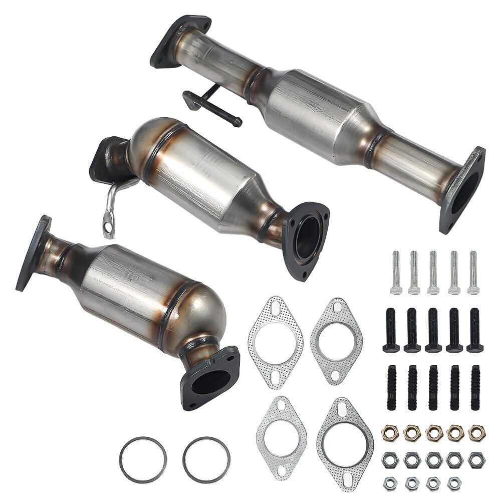 Jahy2Tech Catalytic Converter Set Buick Enclave/Chevy Traverse/GMC Acadia 3 Pieces 48 State