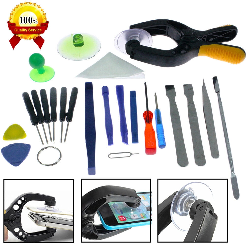 Jahy2Tech Cell Phone Repair Opening Tool Set LCD Screen Opening Plier Suction Cup Kit with 18