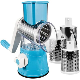Kitchen HQ Speed Grater and Slicer W/suction Base II Black 3 SS Drum Blades  for sale online