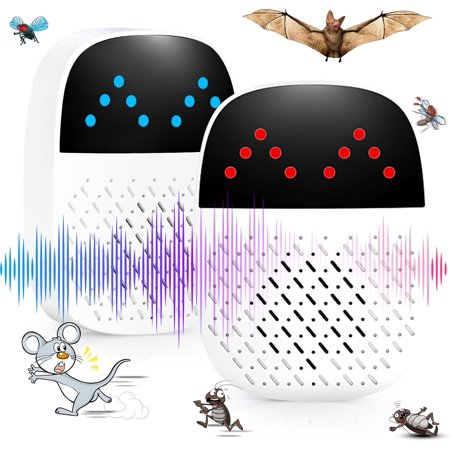 Jahy2Tech Dual Mode Ultrasonic Pest Repeller For Mice and Insects Effective Pest Control Solution Safe for Home Use