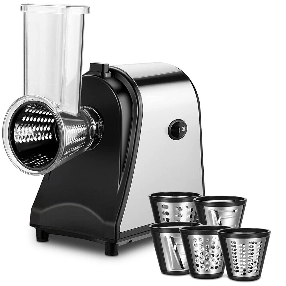 Jahy2Tech Electric Cheese Grater, Salad Maker Electric Slicer Shredder