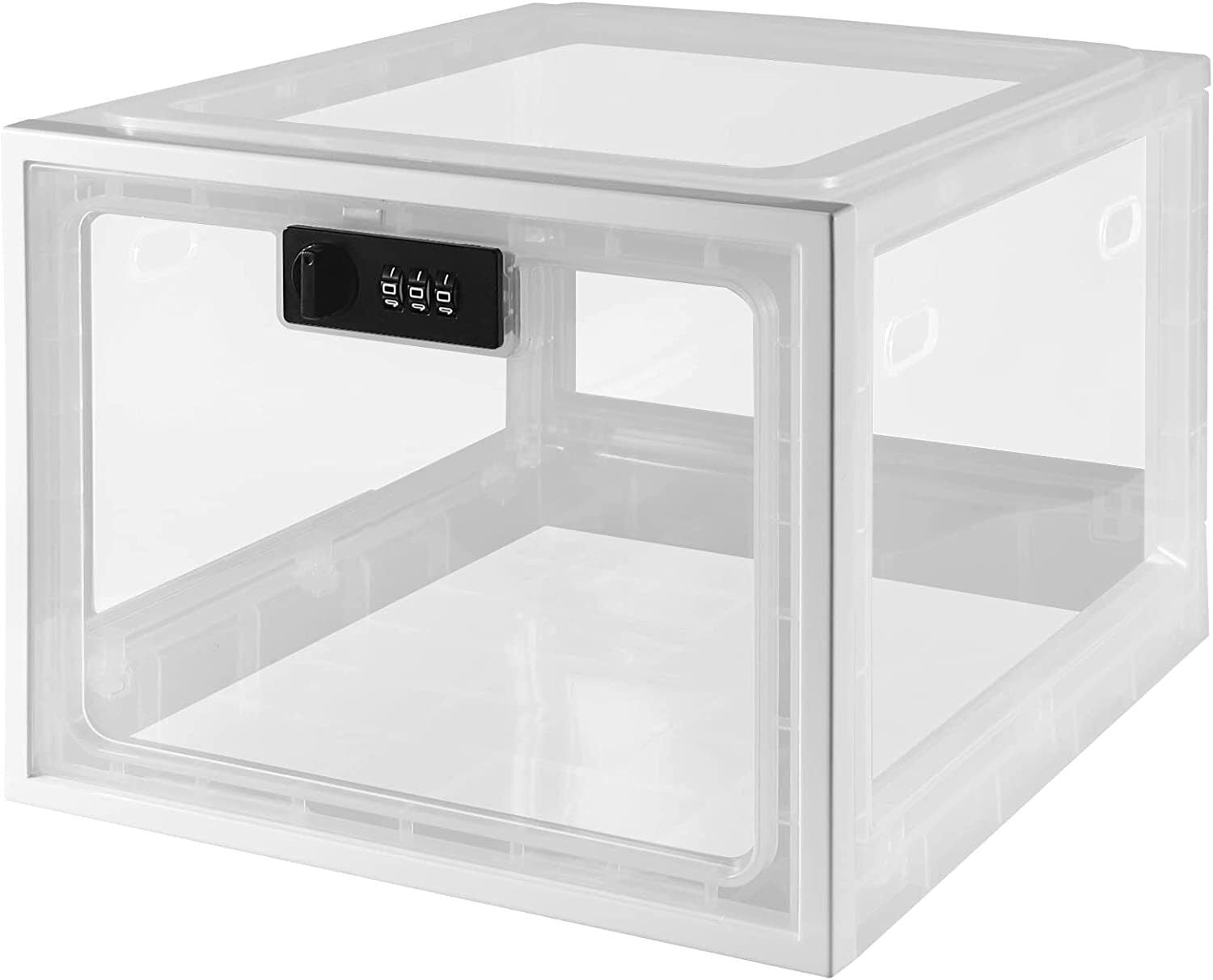 Jahy2Tech Lockable Storage Box Food Snack Lunch Medication Fridge Safe