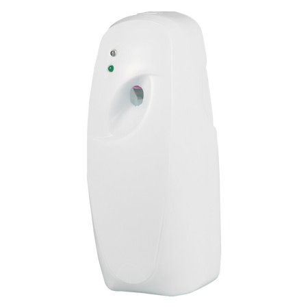 Jahy2Tech Metered Aerosol Air Freshener Dispenser Automatic Adjustable Fragrance Mister Wall Mounted Timed Scent Sprayer (Pure White)