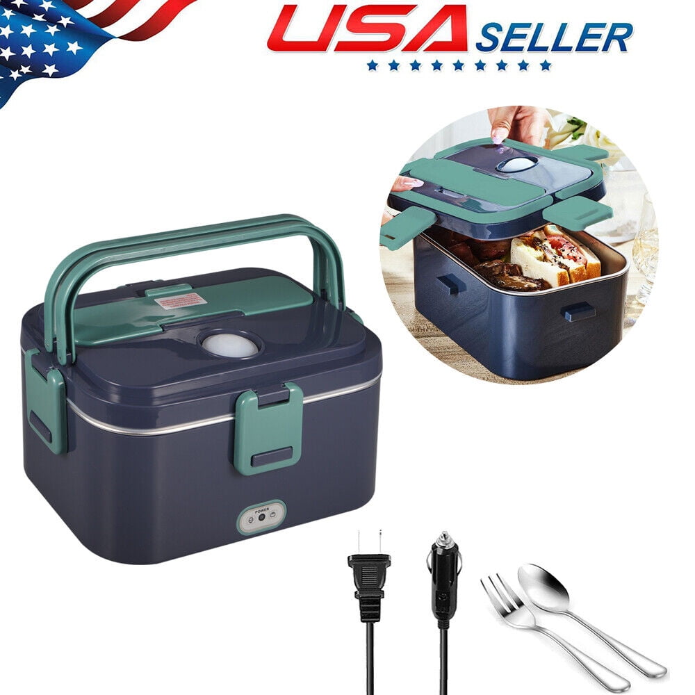 Jahy2Tech Portable Electric Lunch Box 60W Heating 1.8L Leak-Proof