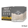 JahyElec 10-Pack Pest Control Pouches, Natural Peppermint Oil Deterrent ...