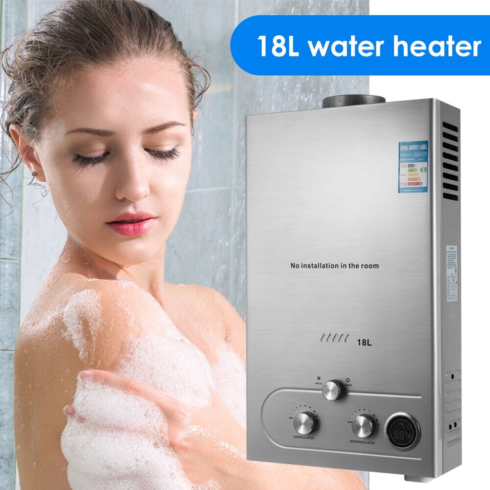 JahyElec 18L Propane Gas Hot Water Heater 5GPM OnDemand Tankless