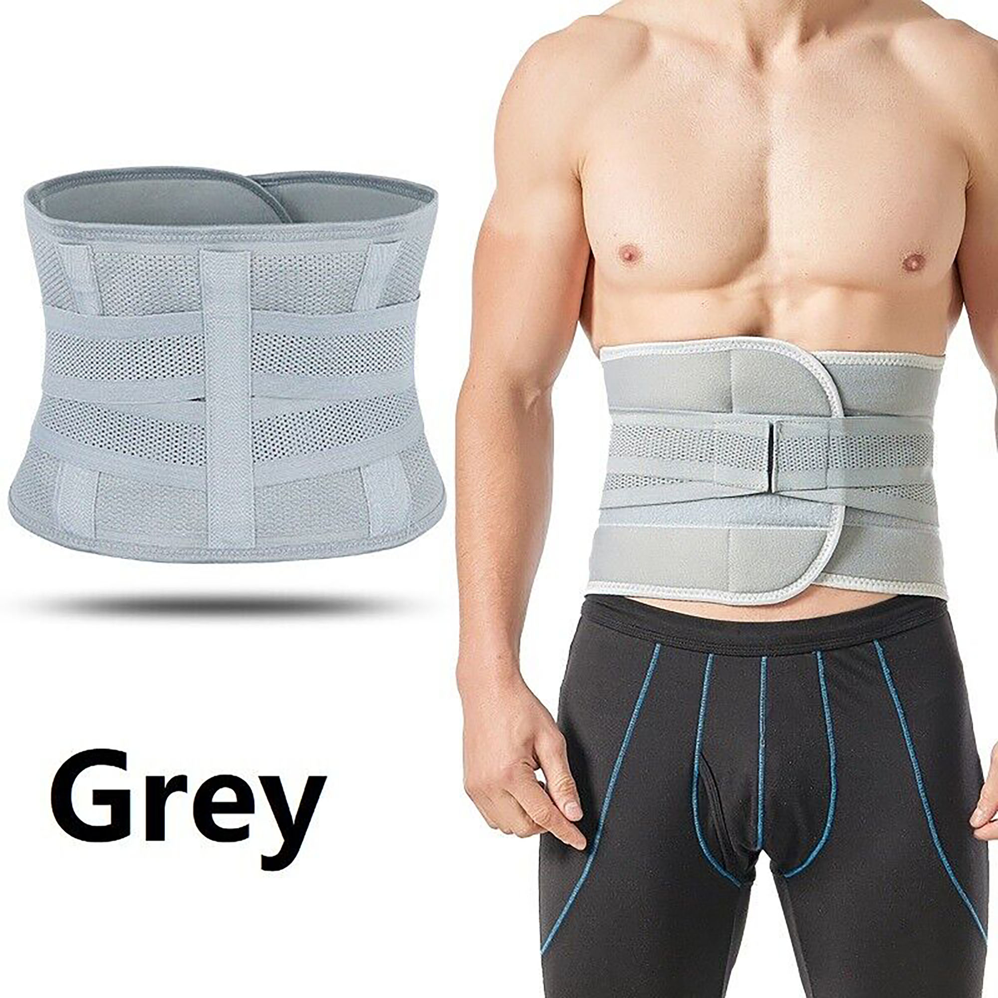 JahyElec 2023 New Breathable Lower Back Brace Support Belt For Sciatica