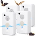 thumbnail image 1 of JahyElec 4 Pack Ultrasonic Bat Repellent Devices for Attic Porch House,Rechargeable Bats Exclusion Device for Indoor Outdoor Use Adjustable Bat Deterrent System Friendly to Human and Pet, 1 of 16