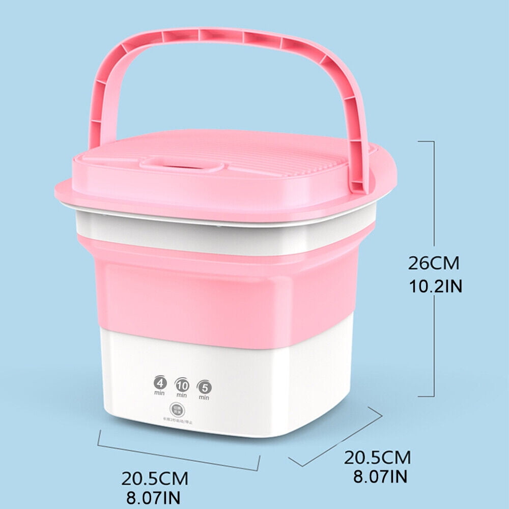 Folding washing machine bucket online